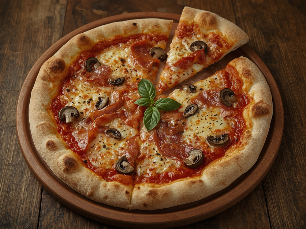 Prosciutto e Funghi